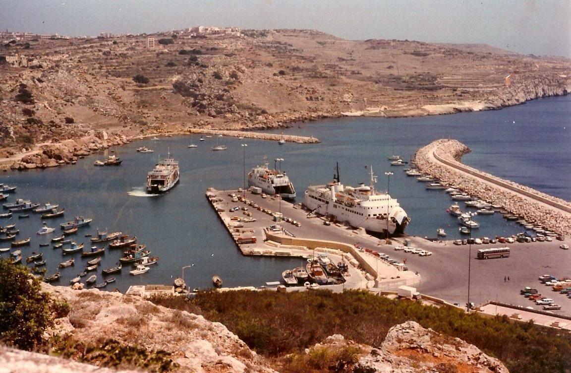 View of Mġarr Harbour