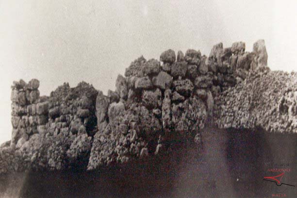 Front view of Ggantija Temples