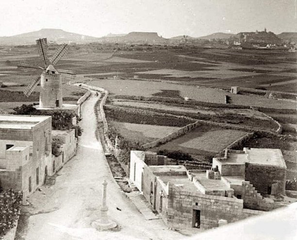 Sannat Square from above