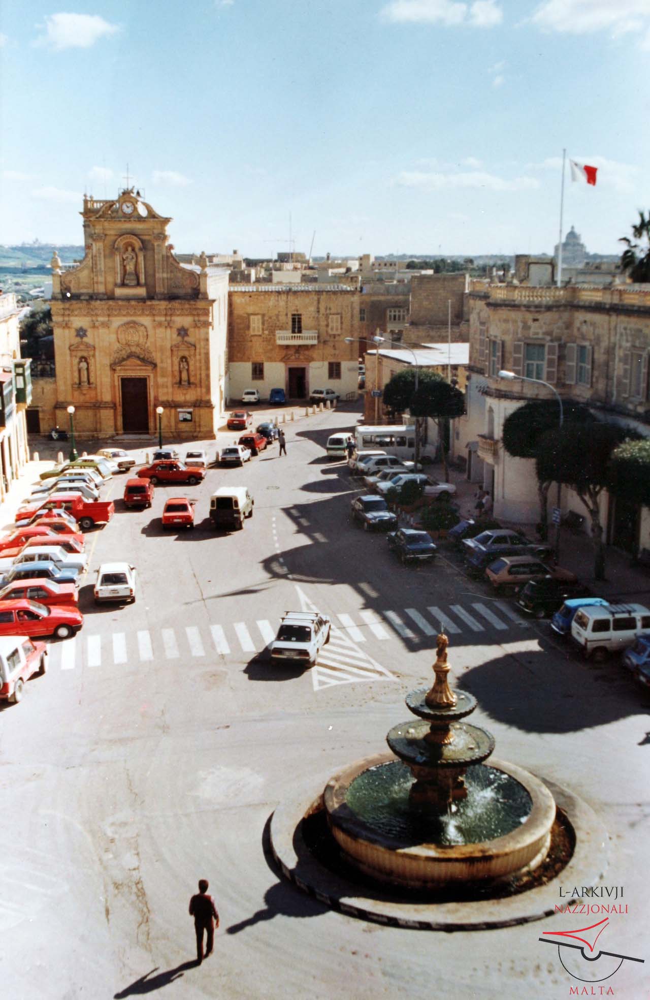 Aerial view of Saint Francis Square