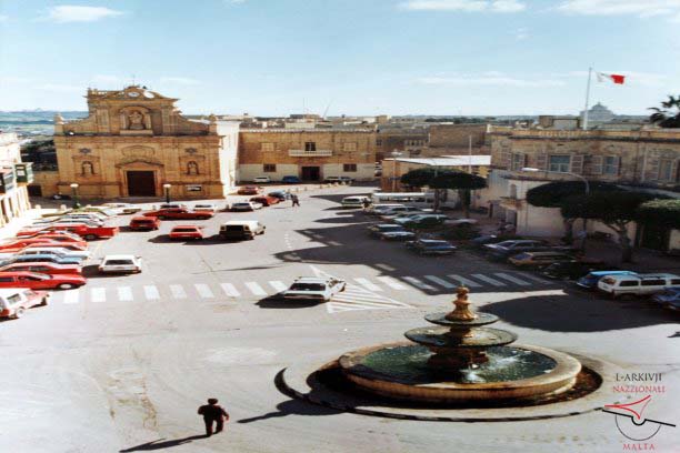 Aerial view of Saint Francis Square