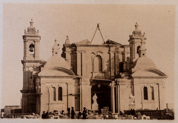 Construction of Nadur Parish Church