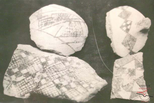 Pottery fragments from the Citadel