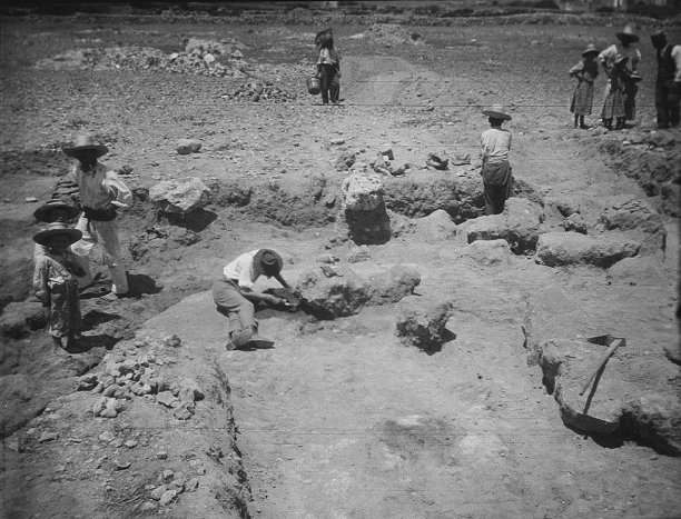 Excavation at Santa Verna temple