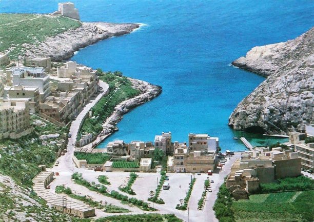 Xlendi Bay overlook