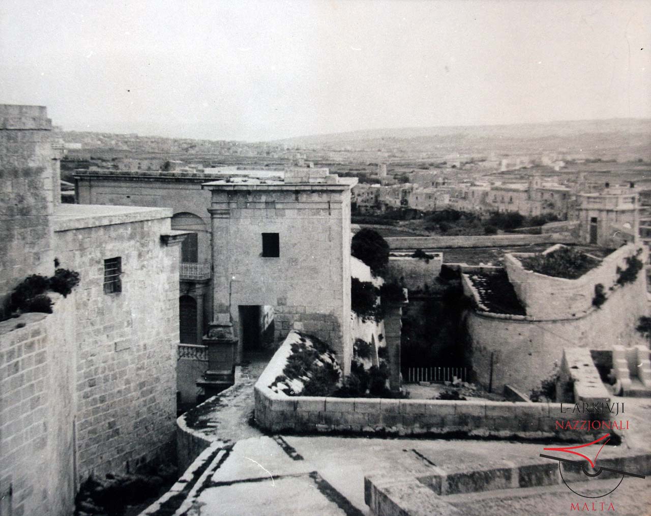 Old clock tower and orillon of St Michael Bastion at the Citadel