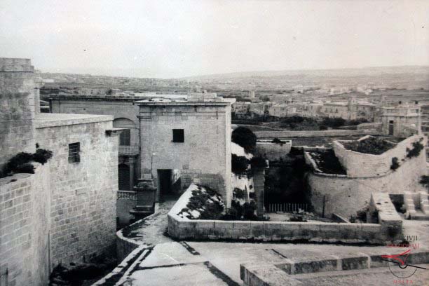 Old clock tower and orillon of St Michael Bastion at the Citadel