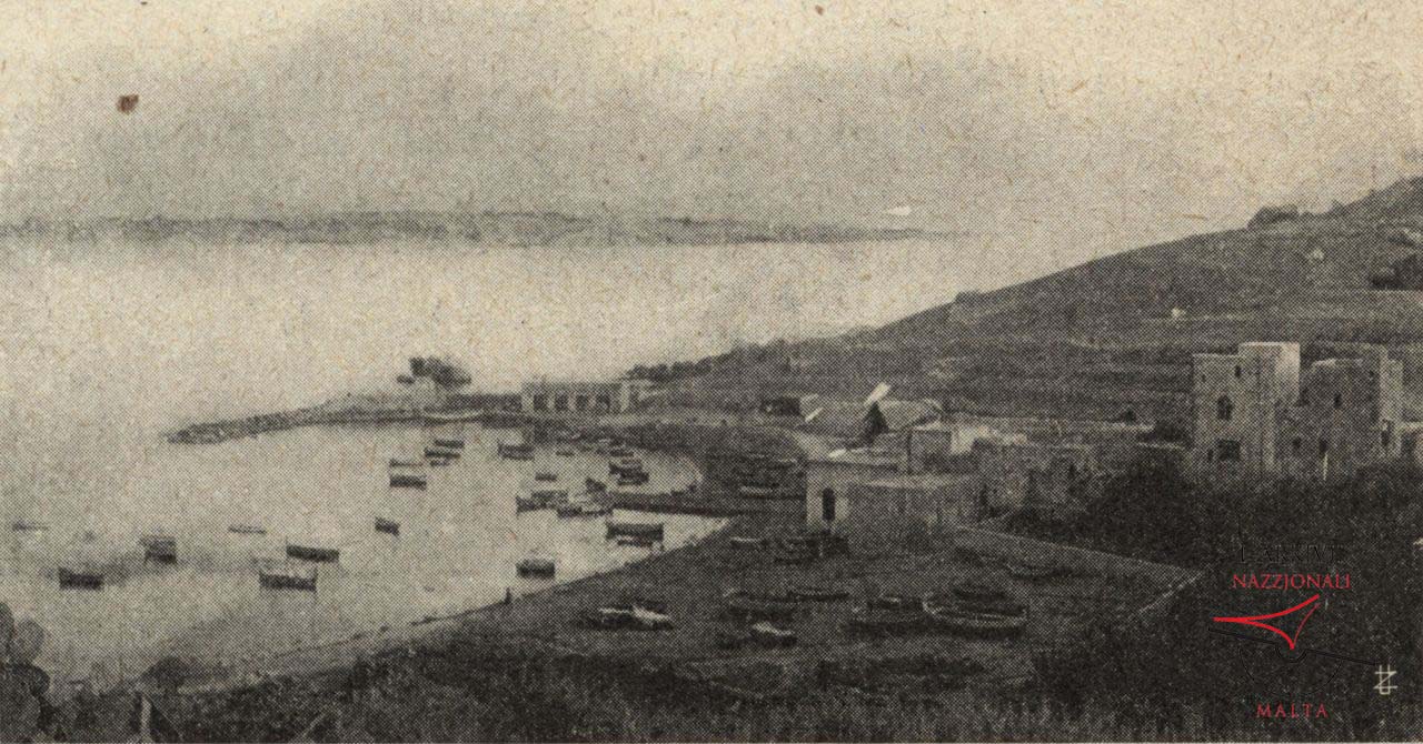 Early Mġarr Harbour scene