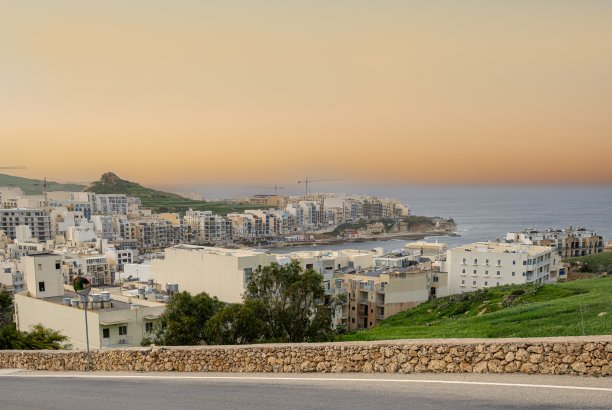 View of Marsalforn from Xagħra