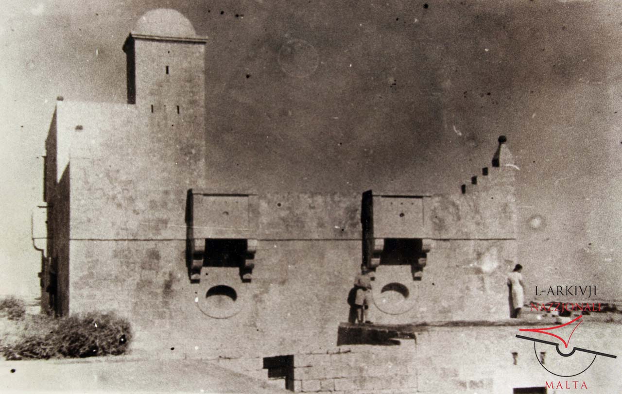 West side of Gourgion Tower