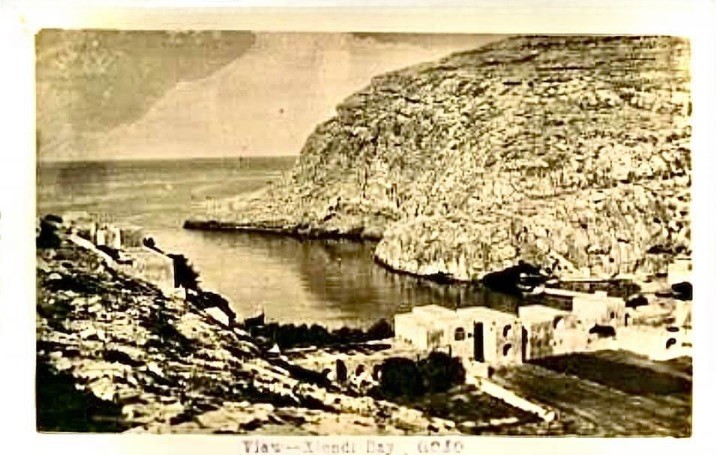 Xlendi bay’s historic landscape
