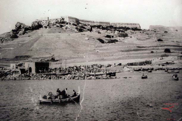 Ferry operations at Gozo quay