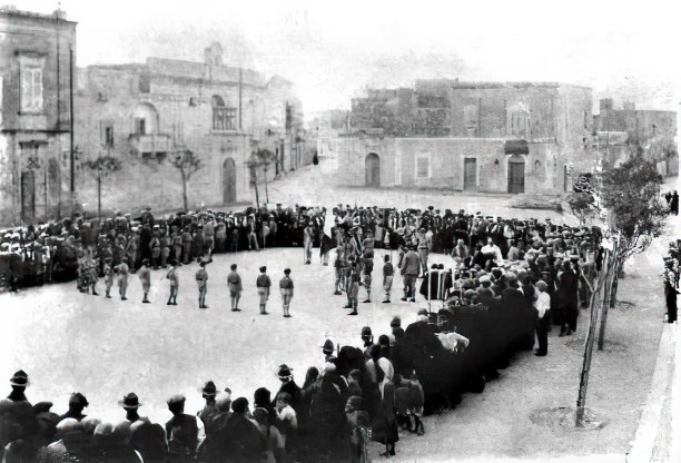 Presentation of Colours to Xaghra Boy Scout group