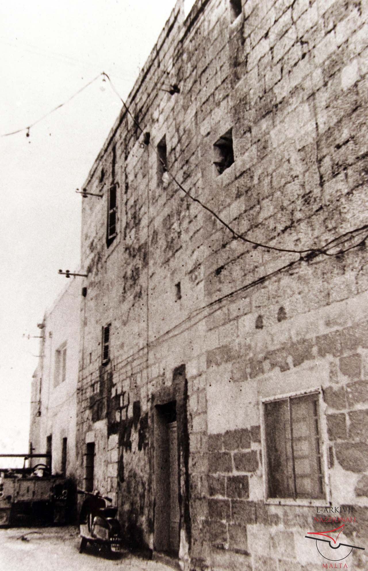 Old houses in the limits of Santu Pietru