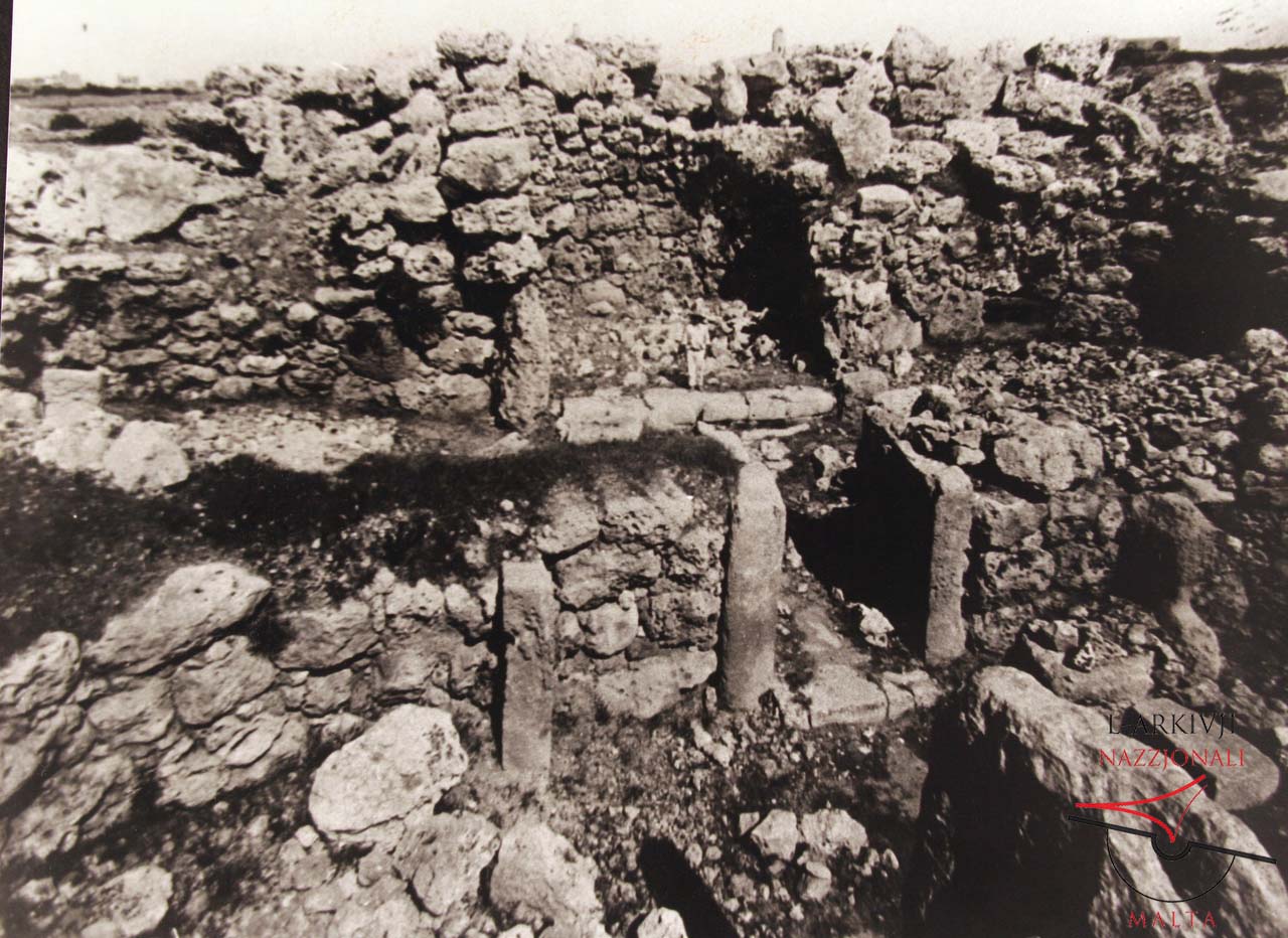 Ggantija's South Temple left apses