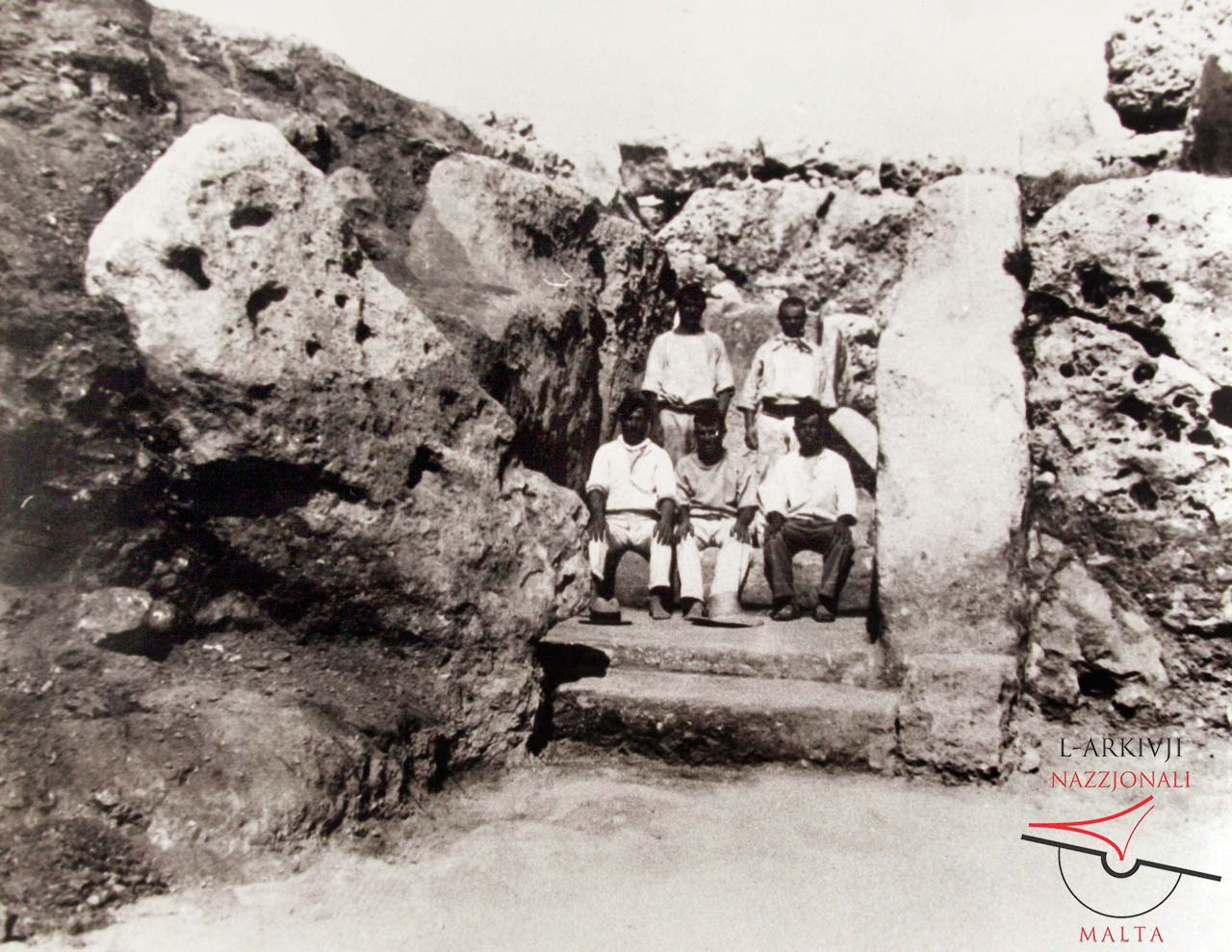 Ġgantija's North Temple entrance