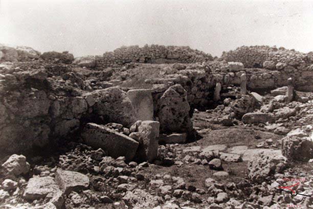 General view of the Ġgantija Temples
