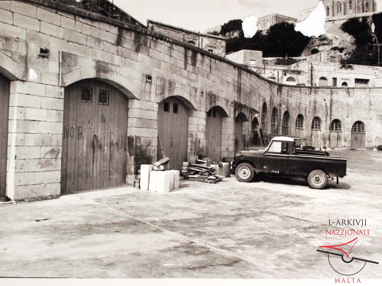 Boathouses at Mgarr Harbour