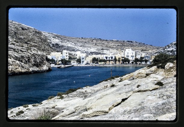Xlendi Bay from the cliffs