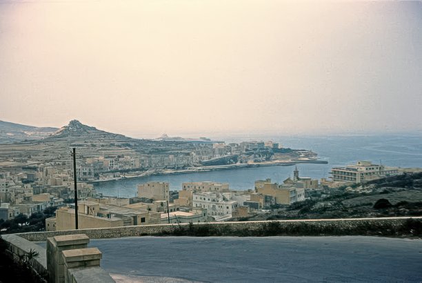 View of Marsalforn from Xaghra