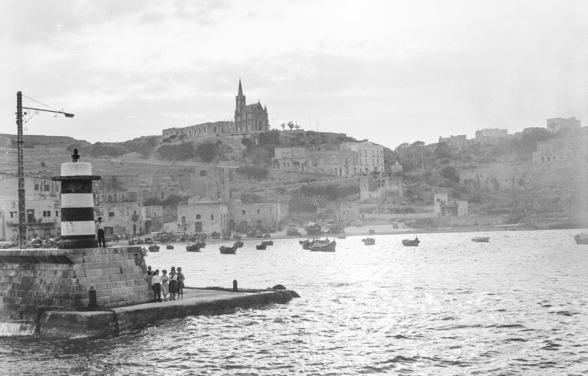 View of Mġarr Harbour from the sea