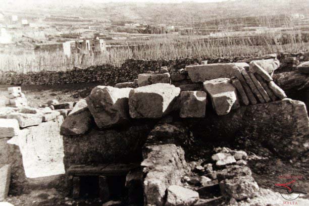 General excavations of the Roman Villa