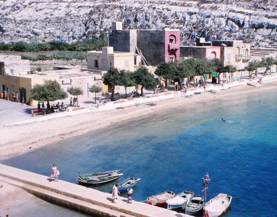 Serene waterfront at Xlendi