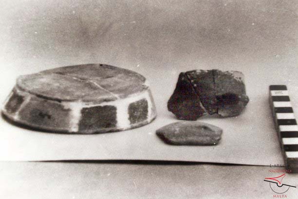 Ġgantija Temples' pottery remains