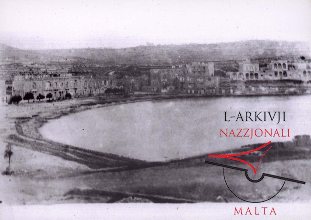 Marsalforn bay in winter