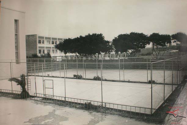 Tennis court at Gozo Lyceum