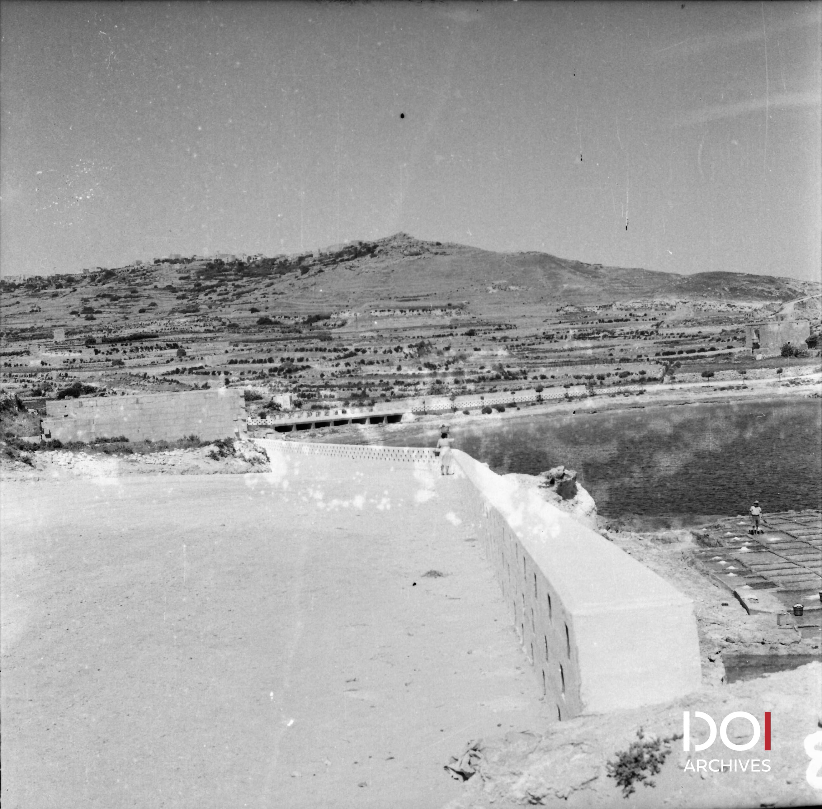 Salt pans at Qbajjar