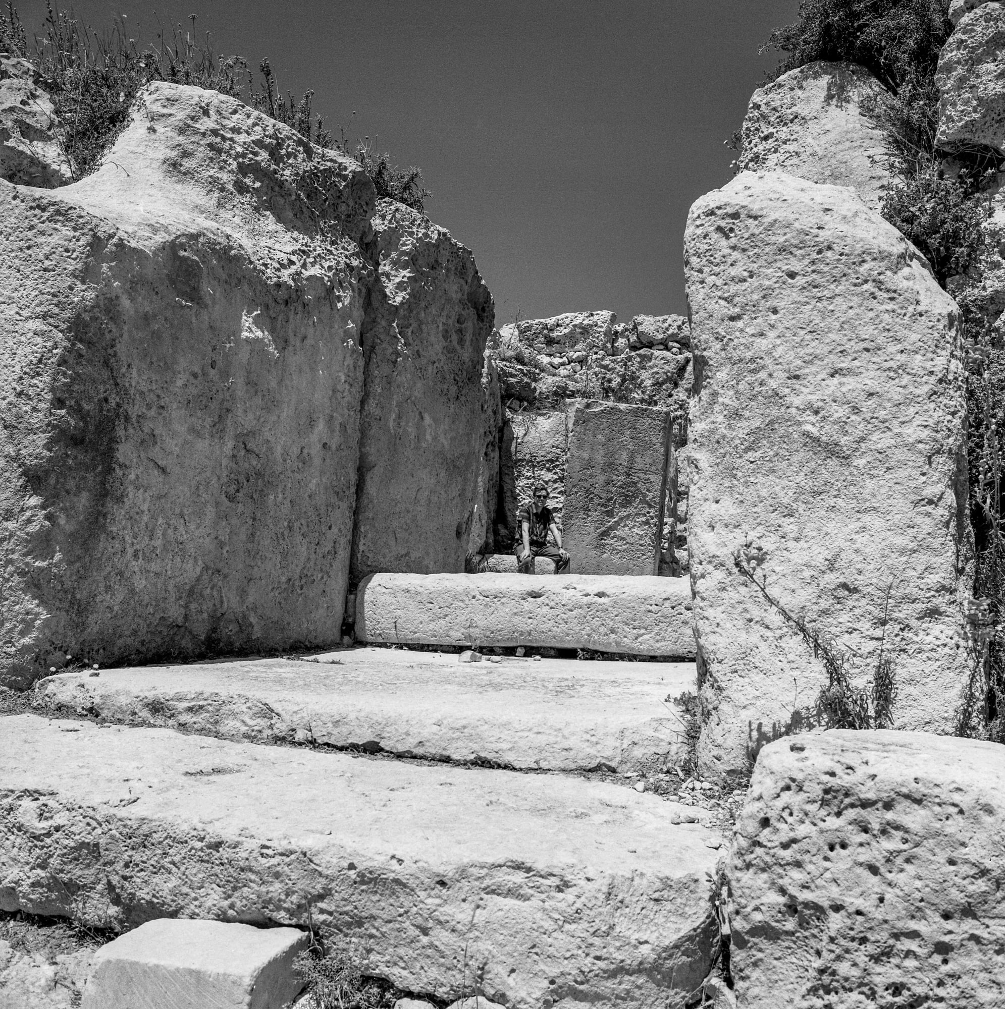 Inner passage at Ġgantija